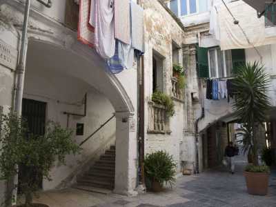 Inserita nell'omonimo palazzo rinascimentale del 1598, si rif� al nome dalla famiglia faentina che nel 1787 acquist� l�edificio precedentemente appartenuto ai Fanelli e ne affid� il restauro a Giuseppe Gimma. Probabilmente a questo secolo appartengono le scalinate e il balcone